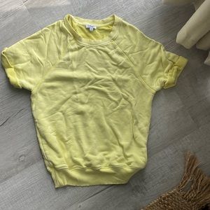 Splendid short sleeve sweatshirt